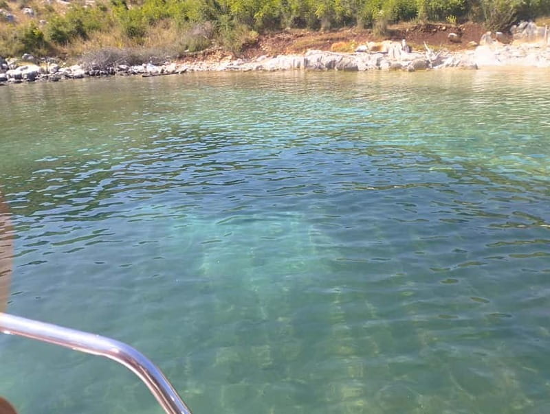 Saranda: Private Boat Tour with Swimming and Beach Time - Kakome, Gremina, Soldiers Bay, Rrojdhe Bay, Pllakoto Bay, and Turtles Cave