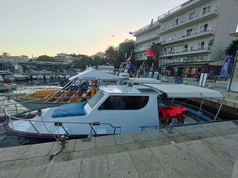 Saranda: Private Boat Tour with Swimming and Beach Time - The 6-hour plan: how the stops and swim timing work