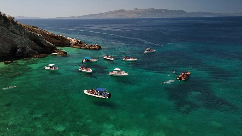 Saranda: Sea Adventure with 7 Stops, Drinks, & Snorkel Fun - Meeting at Bar Restaurant Limani, then solving the parking puzzle