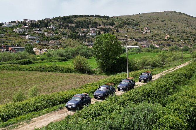 Sarande 4x4 Safari - Stop 2: The Blue Eye, reached by off-road views from Shen Vasil