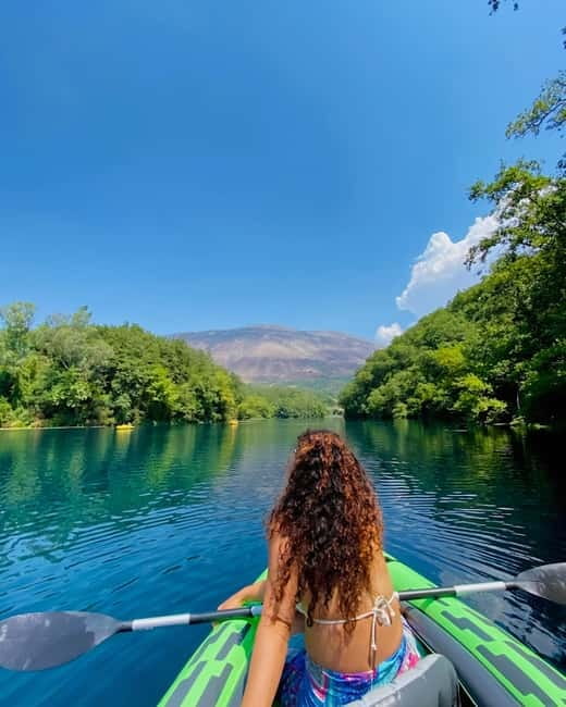 Sarande: Blue Eye Kayak and walking tour & Lekursi Castle - Meeting in Saranda and the ride out with Ledjon