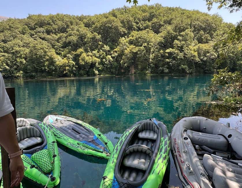 Sarande, Blue Eye & Sunset tour at Lekuresi castel - Blue Eye National Park: Your Hour by the Crystal-Clear Spring