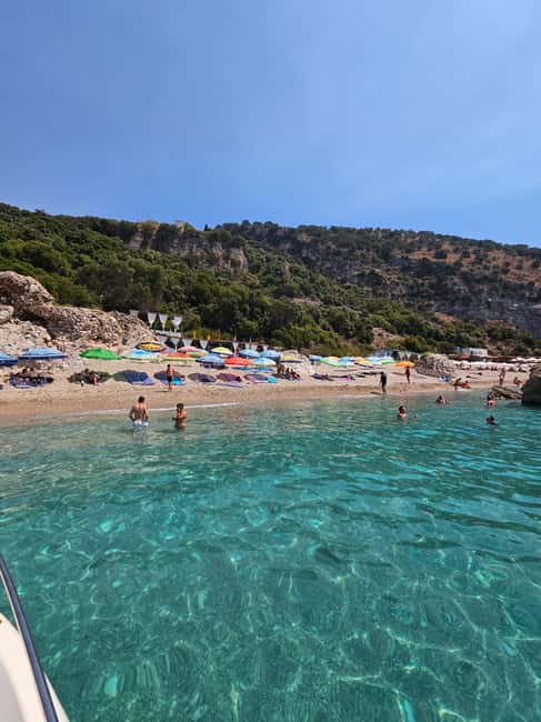 Sarandë: Boat Tour to Kroreza with Snorkel and free Umbrella - Krorëza Beach for roughly 3 hours: the main reason people love this tour