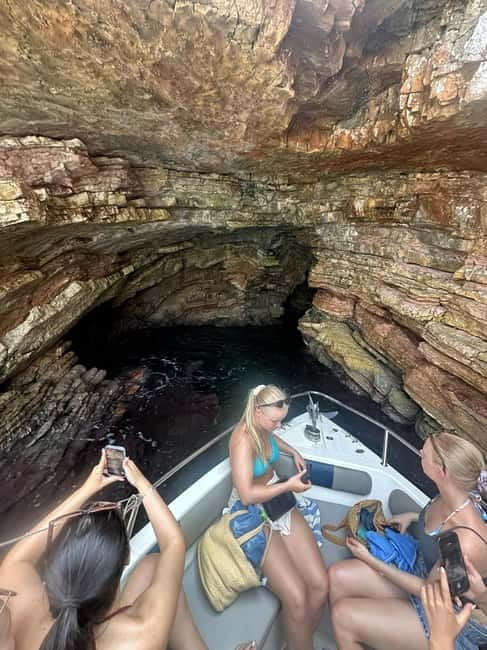Sarandë: Ionian Coast Hidden Beaches and Caves Boat Tour - Price and what $39 gets you for a 6-hour sea day