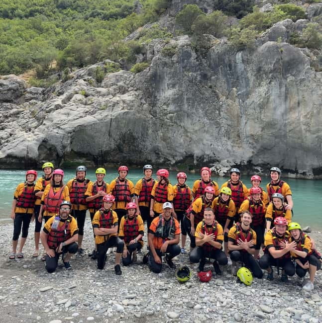 Sarande: Permet 4x4 Tour, Rafting and Thermal baths - A 9-hour hit of 4x4 thrills, Vjosa rafting, and Benja thermal waters