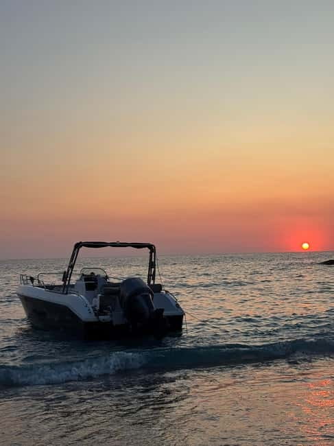 Sarandë: Sunset boat tour with local wine - Shpella e Milotit (Turtle Cave): Photos, Rock Formations, and a Quick Swim