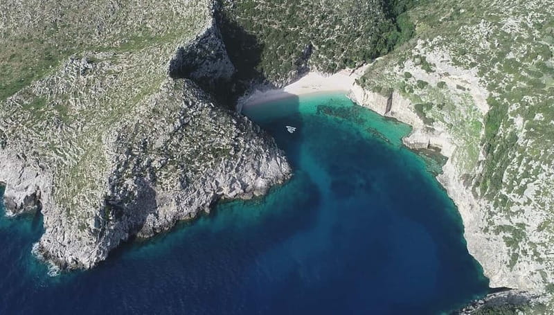 Secret Blue Cave & Grama Bay - Speed Boat Tour - Blue Cave at Llovizi Bay: The One You Came For