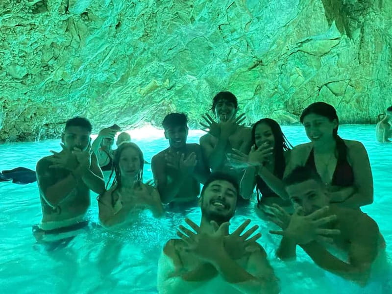 Secret Blue Cave & Grama Bay - Speed Boat Tour - Speedboat Comfort, Music Energy, and Motion-Sickness Reality