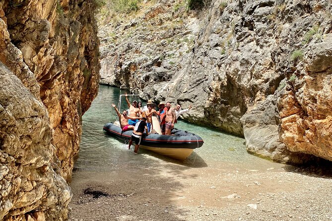 Secret Blue Gem Cave & Grama Bay Boat Tours Vlore - Grama Bay and Bay of Grama: Swimming Plus Rock Inscriptions