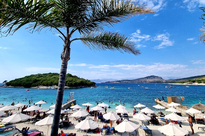 Semi - Private Tour of Saranda Ksamil & Blue Eye from Tirana - Sarandë promenade: your first hour of sea views and guided orientation