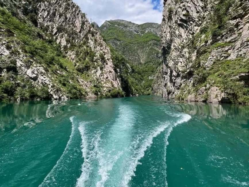 Shkodra Scenic Cruise. Tour from Komani Lake to Shala River - Komani Lake segment: cruising time, wildlife spotting, and optional paddling
