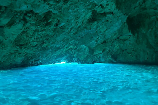 Speed Boat Tour to Vlore's Secret Blue Cave at Grama Bay - Price and value: what $78.31 buys you on the water