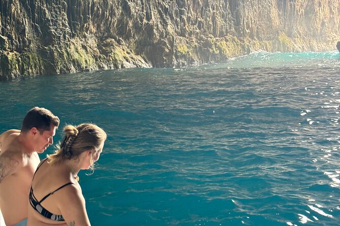 Speedboat Tour to Sazan Island, Haxhi Ali Cave and Marine Park - Stop 3: Karaburun-Sazan National Marine Park, swim time and traditional dishes