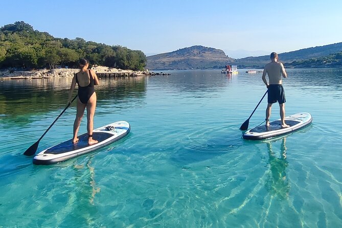 Stand Up Paddle-boarding around Ksamil islands (3 times a day) - Ksamil Islands on a SUP board: what makes this setup work