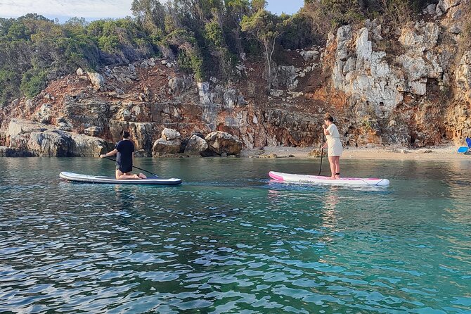 Stand Up Paddle-boarding around Ksamil islands (3 times a day) - Morning vs sunset: how timing changes the whole mood