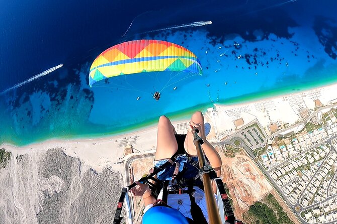Tandem paragliding Albania (Llogara) - Llogara National Park from above, with sea views and Vlorë in the frame