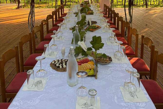 Taste Albania: Wine & Raki Tasting in Berat - The Snack Spread, Cheese, Olives, Bread, Jam, and More