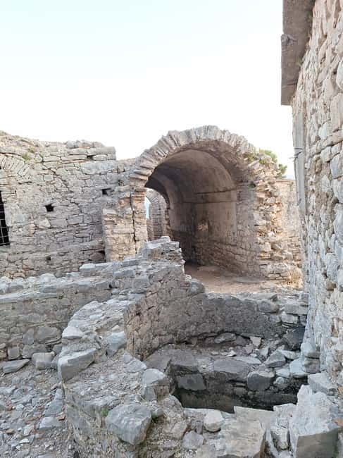 The Darkness of Communism: From Bunkers to Forbidden Faith - The first big payoff: panoramic viewpoint over Saranda, Ionia, and Corfu