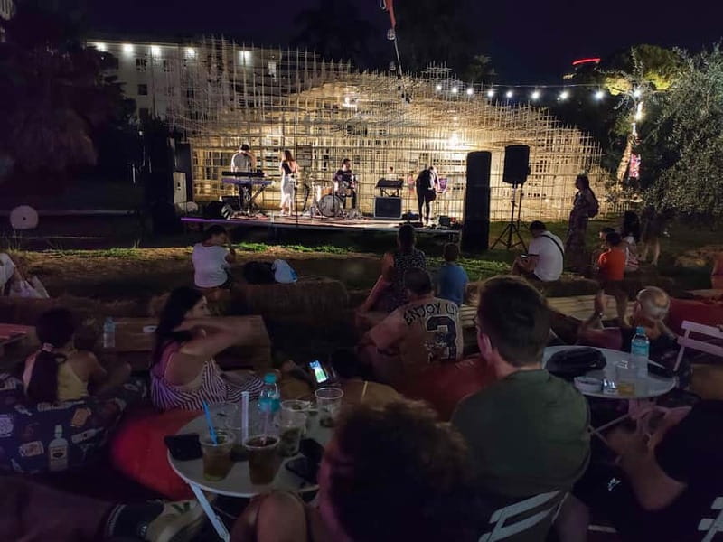 "Tirana After Dark: Nightlife Tour & Local Drinks" - Air Albania Stadium area: modern Tirana after the main sights