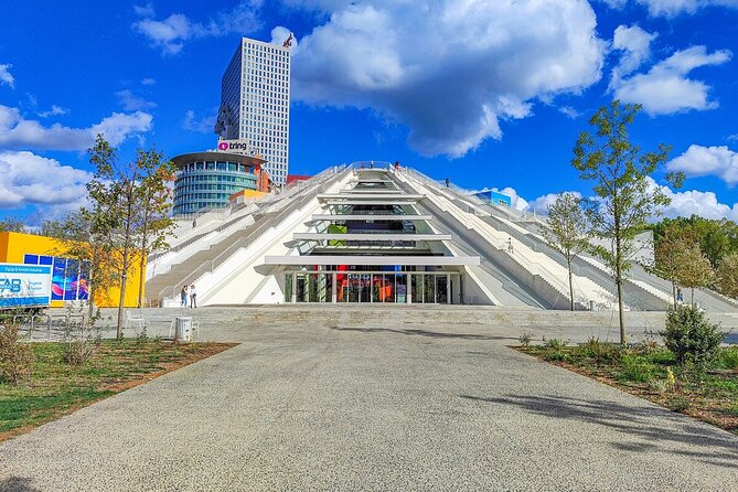 Tirana Bike Tour, History, Culture and Visit to Artificial Lake - Enver Hoxha Pyramid gives you a city view break with real interest