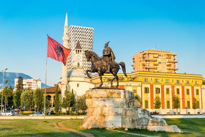 Tirana Bike Tour, History, Culture and Visit to Artificial Lake - Fortress of Justinian: a quick historical stop, with a sanity check