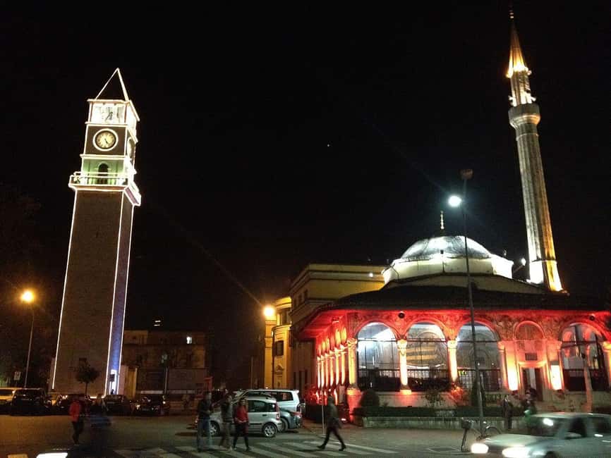 Tirana Evening & Night Walking Tour History and Architecture - Skanderbeg Square and the quick orientation you’ll actually use