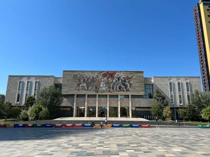 Tirana: Express Walking Tour with a Guide - Komiteti - Kafe Muzeum, Arena Kombëtare, and the squares with power