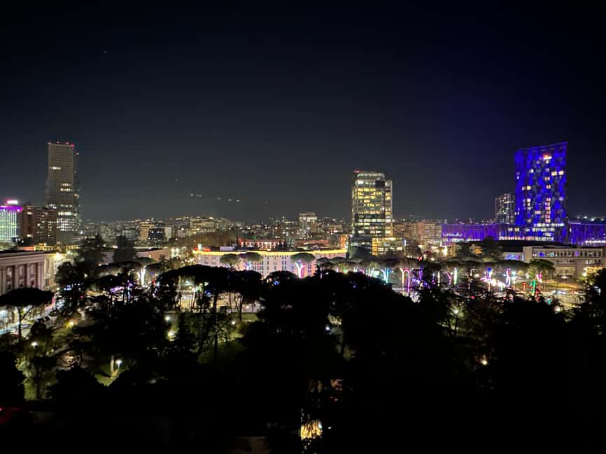 Tirana Highlights by Bike: Explore the City’s Top Sights - Skanderbeg Square and Et’hem Bey Mosque: A Center-City Photo Stop With Meaning