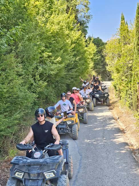 Tirana: Petrelë Castle Quad Bike Adventure - Petrelë Castle stop: the calm moment before the ride gets serious