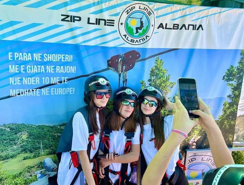 Tirana: The Balkans' Longest Zipline Petrela Adrenaline Tour - The Zipline Moment: Views Toward the Castle and the Reality of Ride Length
