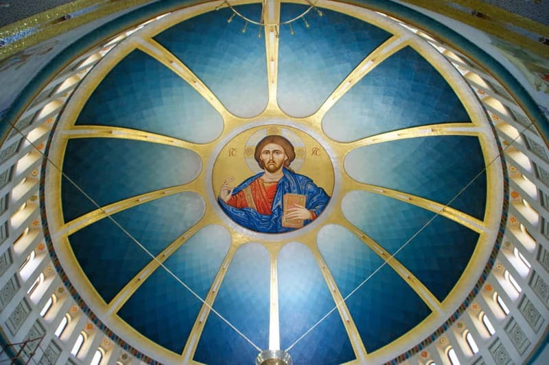 "Tirana to Albania: Tracing a Historical Path Tour" - Ethem Bej Mosque, fresco details, and the Clock Tower for skyline shots