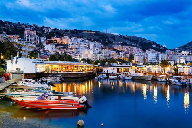 Tirana to Ksamil and Saranda Bus - Boarding at 07:30: Parking Dinamo Stadium to the South Coast