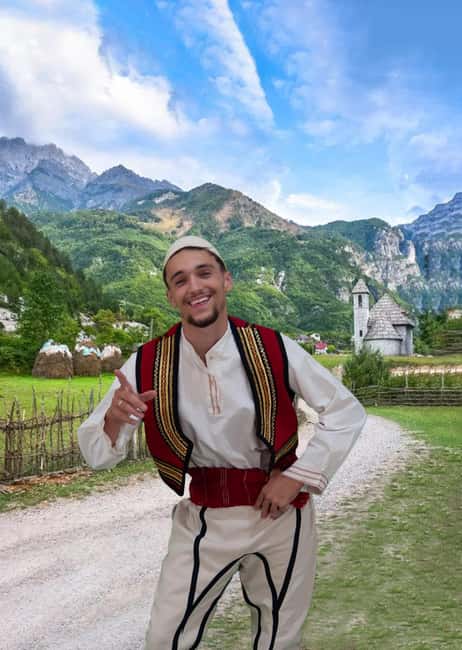 Tirana: Traditional Photoshoot in Albanian Costumes - Getting Dressed for the Shoot, Like You Mean It