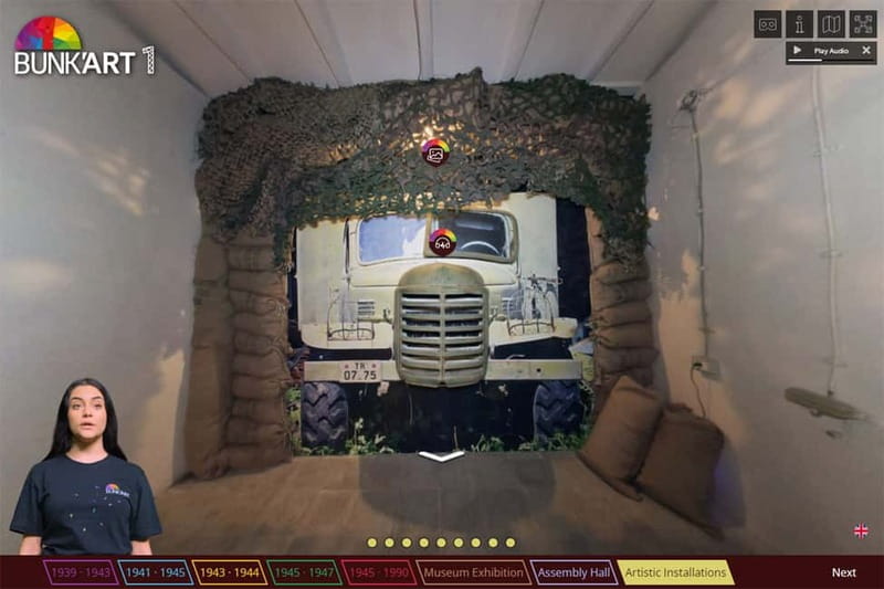 Tirana: Virtual Tour of Art Bunkers Bunk'Art 1 and 2 - The Two Tours You Can Rewatch for 3 Months: Bunk’Art 1 and Bunk’Art 2