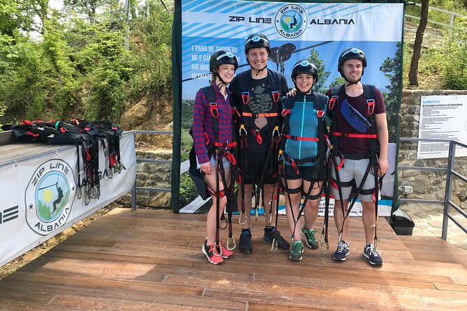 Tirana Zipline Adventure in Petrelë – Albania’s First Zipline - The Safety Briefing and Harness Check, The Part That Makes It Feel Easy