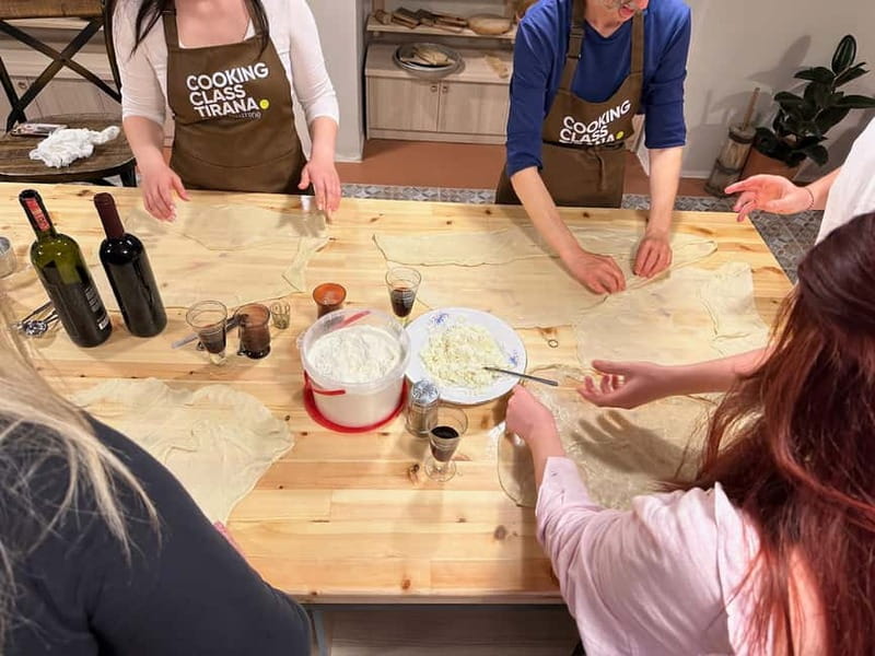 Traditional Albanian Cooking Class in Tirana & Raki Tasting - English Instruction and the Friendly, Teach-You-Mode Hosting
