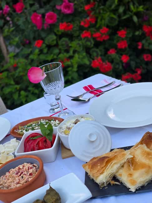 Traditional Food Tour,Dinner in a Local Garden(Eat as local) - Drinks with the meal: rakia, herbal tea, and seasonal juice
