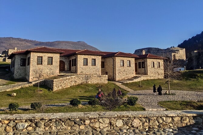 Visit the Balkans in 3 Days Tour from Tirana - Day 1 on the lake: Drilon Park, Saint Naum Monastery, and historic Ohrid