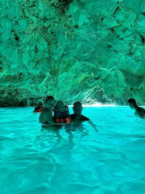 Vlora: Blue Cave and Grama Bay Full-Day Speedboat Tour - Speedboat Sea Caves and Grama Bay, the Karaburun Peninsula Formula