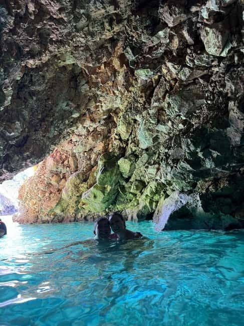 Vlora: Blue Cave and Grama Bay Full-Day Speedboat Tour - Haxhi Ali Cave: The Big Name Start and Your First Real Swim