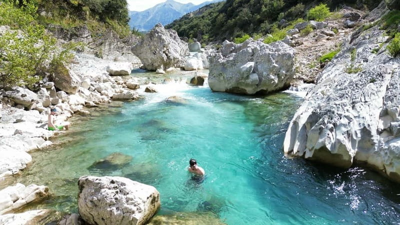 Vlorë: Brataj Bridge , Nivica Canyon & Peshtura Waterfall - Kanina Village and Kalaja e Kaninës: panoramic payoff at the end