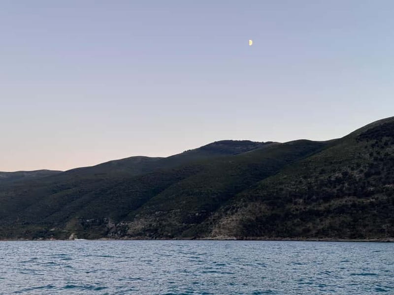 Vlore: Coastline City Sail at Night - Sunset to stars: the feeling on the Ionian Sea