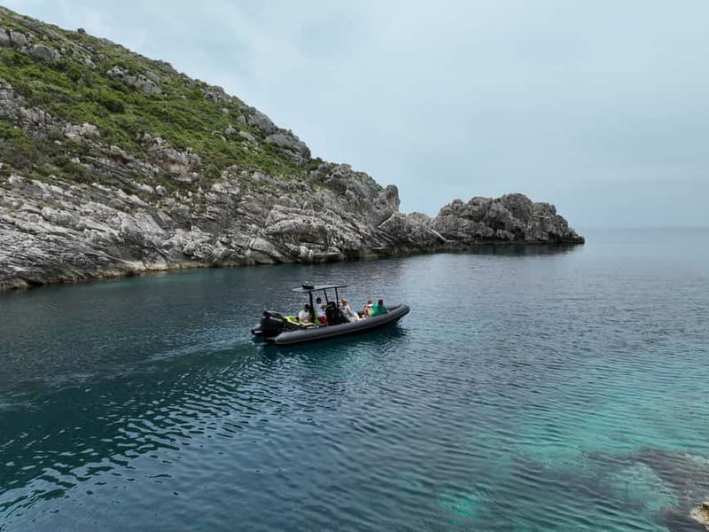 Vlore: Dafina Cave & Haxhi Ali cave Private Guided Tour - Gjiri i Brisanit: Another Bay Stop With Snorkel Time