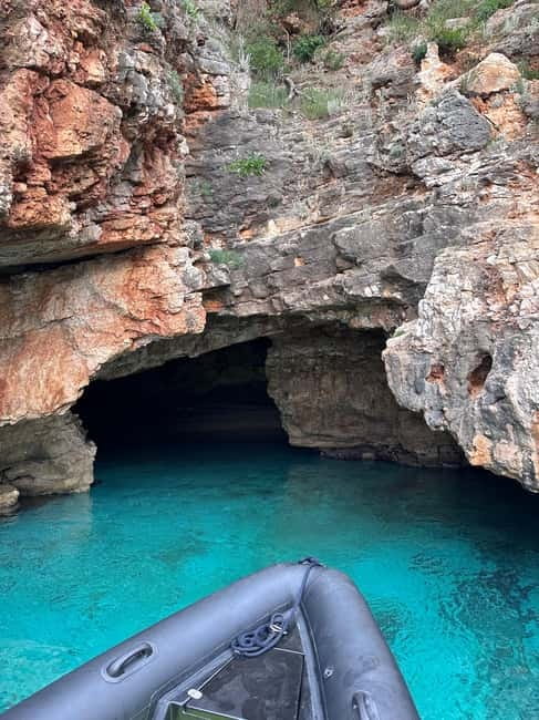 Vlore: Dafina Cave & Haxhi Ali Cave Speedboat Guided Tour - Gjiri i Shen Kolit: one more snorkel-and-water window before heading back