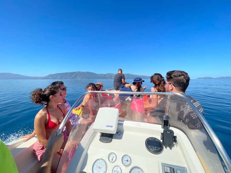Vlore: Dafina Cave & Haxhi Ali Cave Speedboat Guided Tour - Karaburun Beach and the wild coast stops: where your breaks turn into exploration