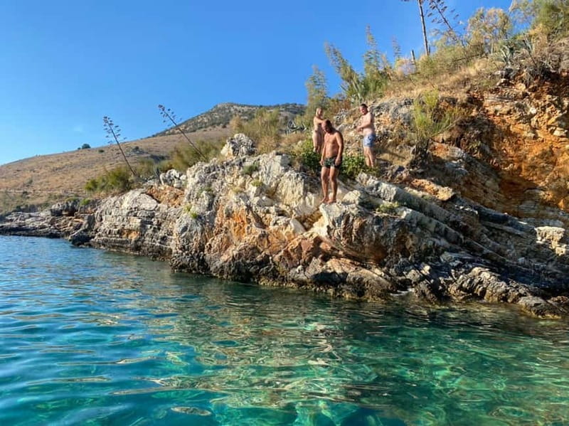 Vlore Guided Tour: Sazan Island, Haxhi Ali Cave & Karaburun - Karaburun Peninsula cruise: rock shapes, wild beaches, and ocean views