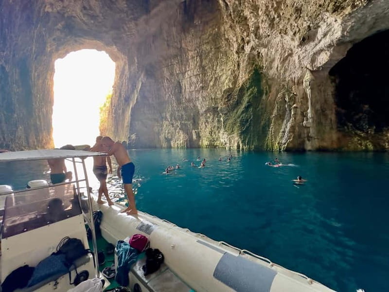 Vlorë: Haxhi Ali Cave, and Karaburun Boat Tour - Karaburun Peninsula Beach Time: Swimming, Shade Costs, and Bring Cash