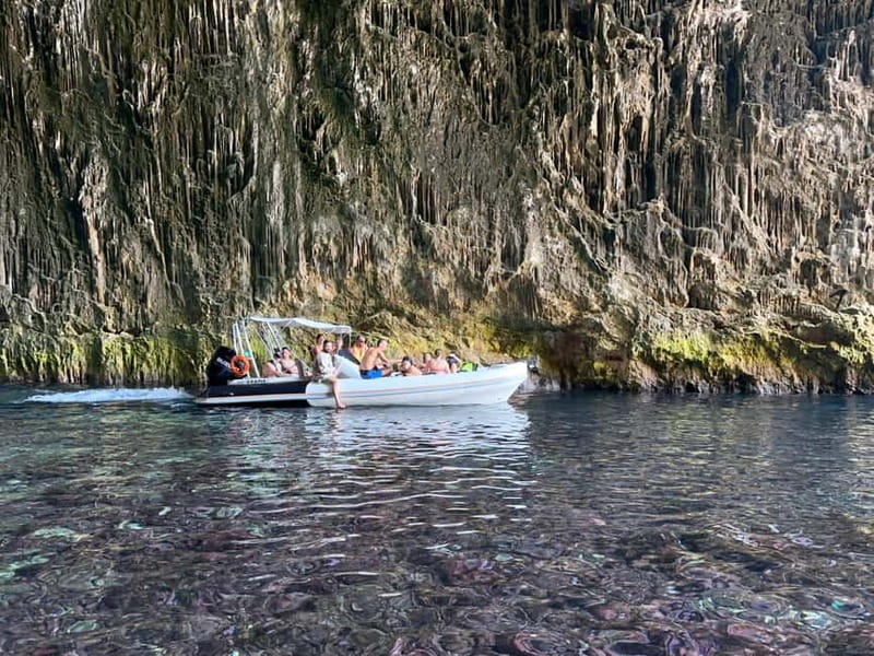 Vlorë: Haxhi Ali Cave, and Karaburun Boat Tour - Meeting at TripMe.Today and the Pace of the 4-Hour Trip