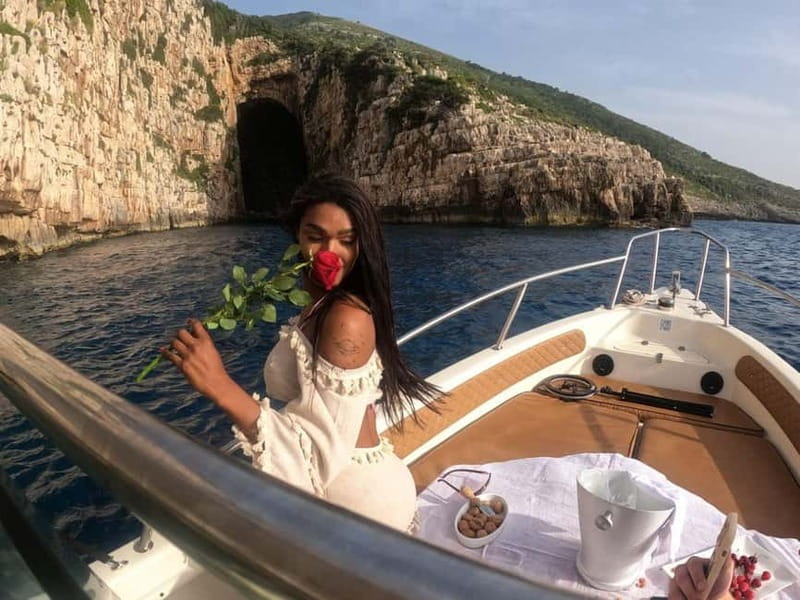 Vlore: Haxhi Ali Cave, Karaburun Speedboat Tour & Snorkeling - The meet-up spot by Saiko Sushi, and how the day really begins