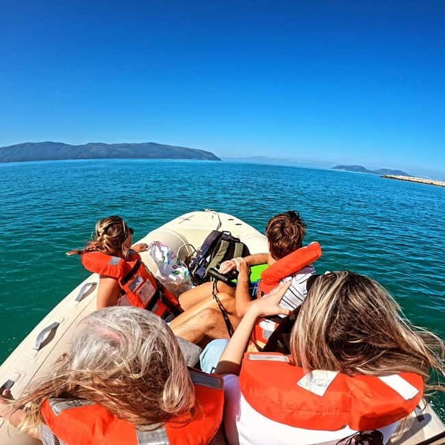 Vlore: Haxhi Ali Cave, Karaburun Speedboat Tour & Snorkeling - Snorkeling and water time, updated for cave rules